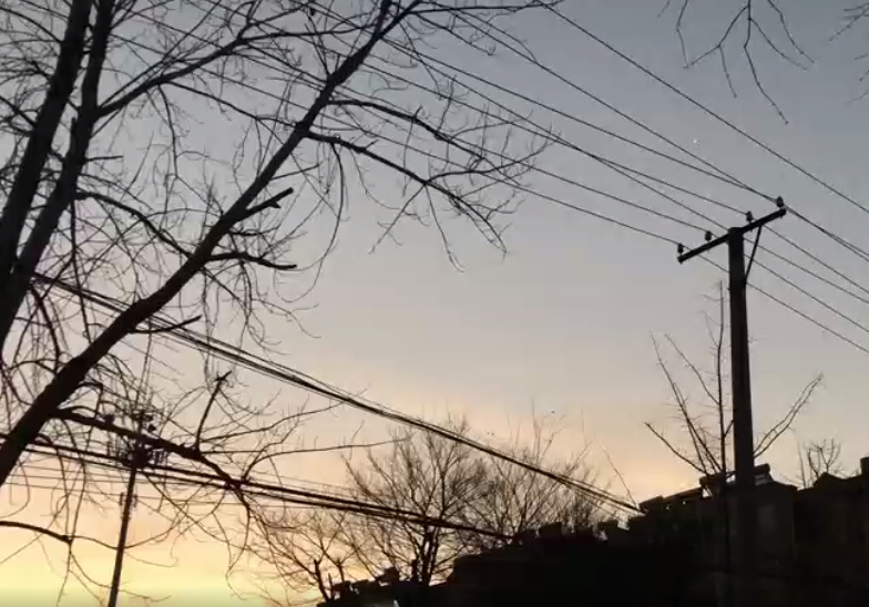 清晨的一抹阳光