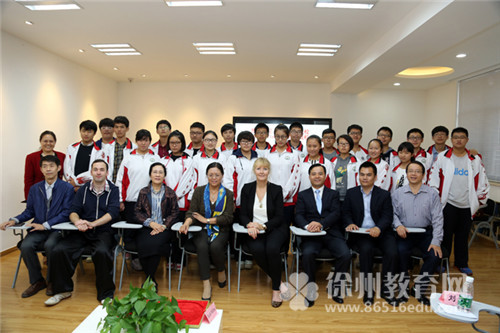 加拿大多伦多肯特学校ruth milne 校长访问徐州三中